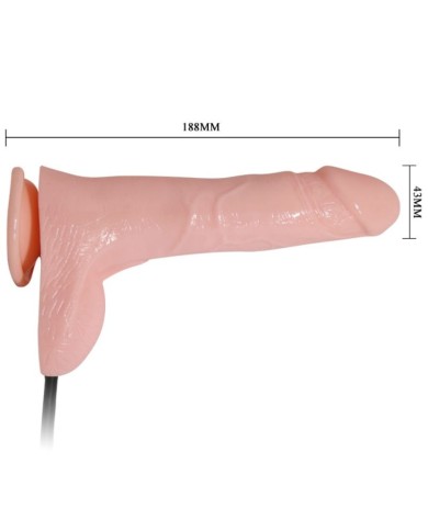 BAILE DILDO REALISTICO VIBRADOR E INFLABLE 188 CM BAILE DILDO REALISTICO VIBRADOR E INFLABLE 188 CM