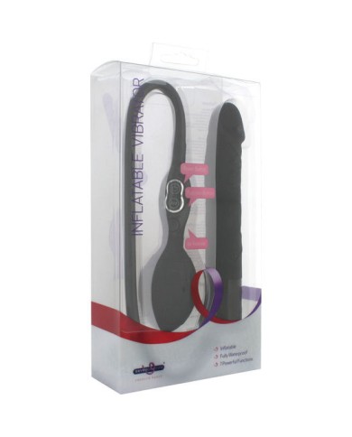SEVEN CREATIONS VIBRADOR HINCHABLE NEGRO SEVEN CREATIONS VIBRADOR HINCHABLE NEGRO
