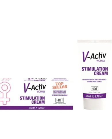HOT V ACTIV CREMA ESTIMULADORA MUJER 50ML HOT V ACTIV CREMA ESTIMULADORA MUJER 50ML