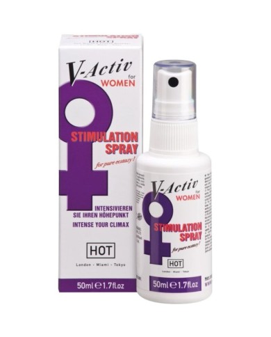 HOT V ACTIV SPRAY POTENCIADOR MUJER 50ML HOT V ACTIV SPRAY POTENCIADOR MUJER 50ML