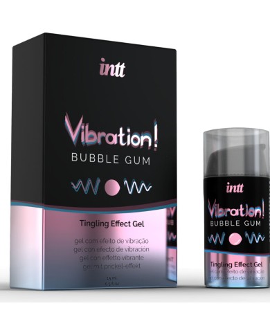 INTT POTENTE ESTIMULANTE INTIMO GEL VIBRADOR LIQUIDO CHICLE 15ML INTT POTENTE ESTIMULANTE INTIMO GEL VIBRADOR LIQUIDO CHICLE 15ML