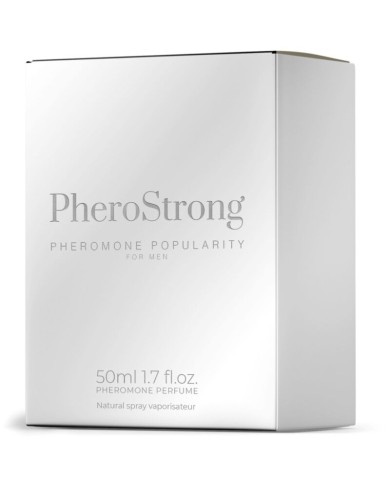 PHEROSTRONG PERFUME CON FEROMONAS POPULARITY PARA HOMBRE 50 ML