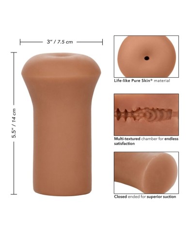 CALEXOTICS MASTURBADOR BOUNDLESS STROKER COLOR CARAMELO CALEXOTICS MASTURBADOR BOUNDLESS STROKER COLOR CARAMELO