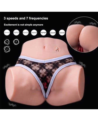 XISE TRACY VIBRATING MASTURBADOR VAGINA Y ANO REALISTICO MULTIPOSICION CON VIBRACION XISE TRACY VIBRATING MASTURBADOR VAGINA Y ANO REALISTICO MULTIPOSICION CON VIBRACION