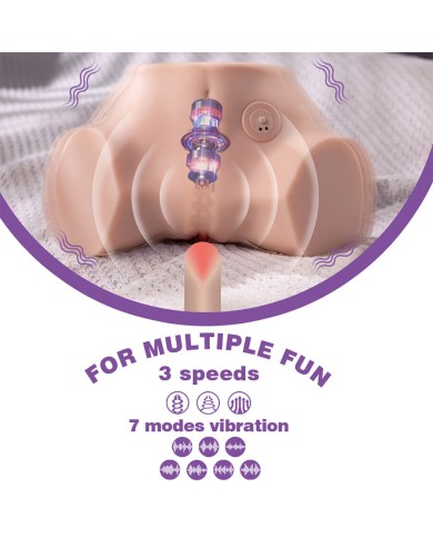 XISE FENNIE SHAKING MASTURBADOR VAGINA Y ANO REALISTICO MULTIPOSICION CON VIBRACION XISE FENNIE SHAKING MASTURBADOR VAGINA Y ANO REALISTICO MULTIPOSICION CON VIBRACION
