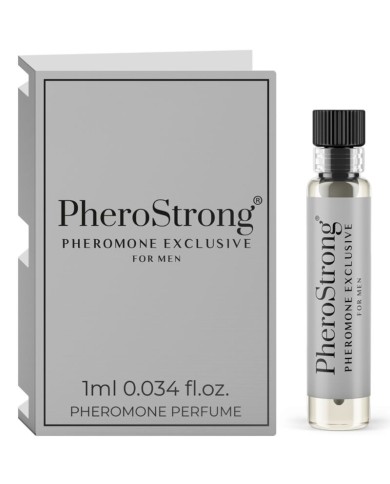 PHEROSTRONG PERFUME CON FEROMONAS EXCLUSIVE PARA HOMBRE 1 ML
