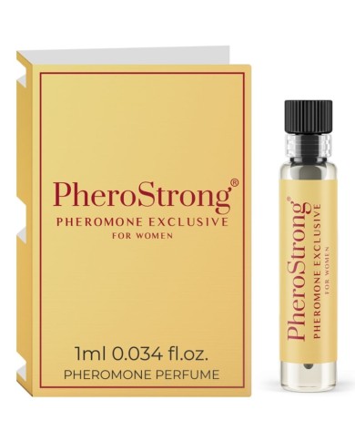 PHEROSTRONG PERFUME CON FEROMONAS EXCLUSIVE PARA MUJER 1 ML