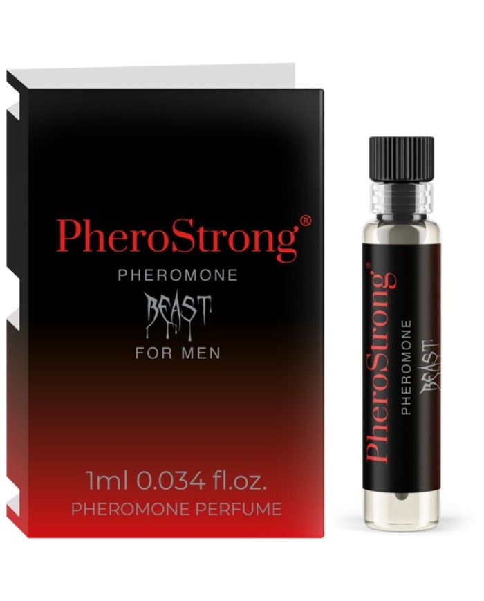 PHEROSTRONG PERFUME CON FEROMONAS BEAST PARA HOMBRE 1 ML