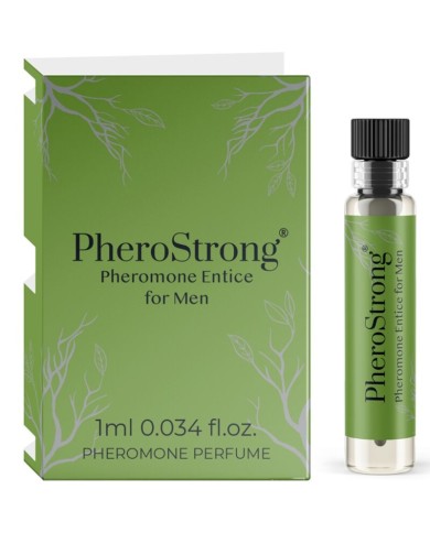 PHEROSTRONG PERFUME CON FEROMONAS ENTICE PARA HOMBRE 1 ML