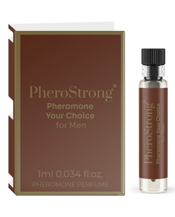 PHEROSTRONG PERFUME CON FEROMONAS YOUR CHOICE PARA HOMBRE 1 ML