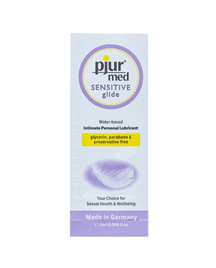 PJUR MED SENSITIVE GLIDE LUBRICANTE BASE AGUA 2 ML