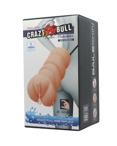 CRAZY BULL MASTURBADOR WATER SKIN MODELO VAGINA 3 CRAZY BULL MASTURBADOR WATER SKIN MODELO VAGINA 3