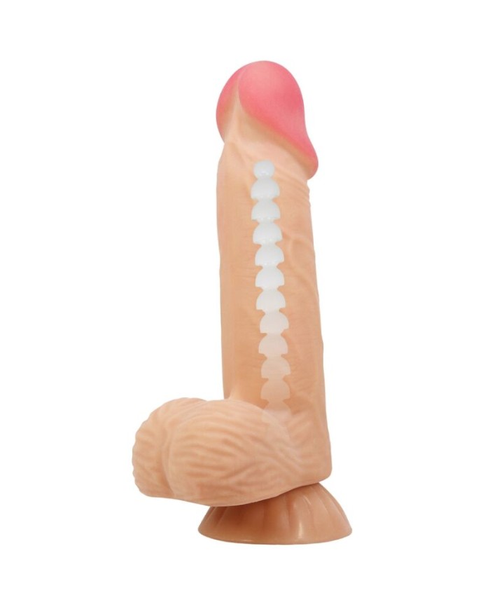 PRETTY LOVE SLIDING SKIN SERIES DILDO REALiSTICO CON VENTOSA PIEL DESLIZANTE 206 CM