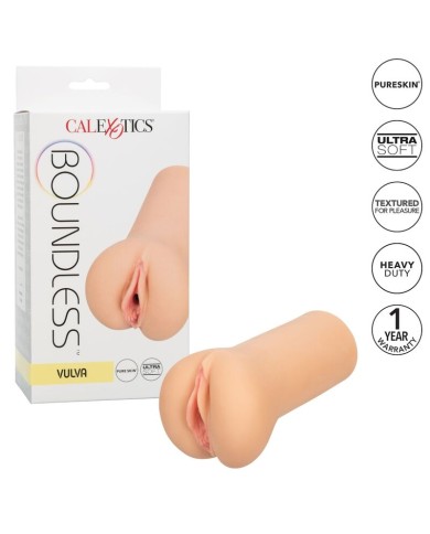 CALEXOTICS BOUNDLESS VULVA MASTURBADOR TONO LIGHT CALEXOTICS BOUNDLESS VULVA MASTURBADOR TONO LIGHT