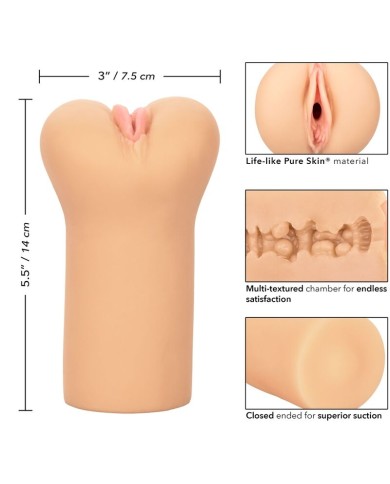 CALEXOTICS BOUNDLESS VULVA MASTURBADOR TONO LIGHT CALEXOTICS BOUNDLESS VULVA MASTURBADOR TONO LIGHT