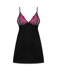 OBSESSIVE ROSENTY CHEMISE TANGA XS S