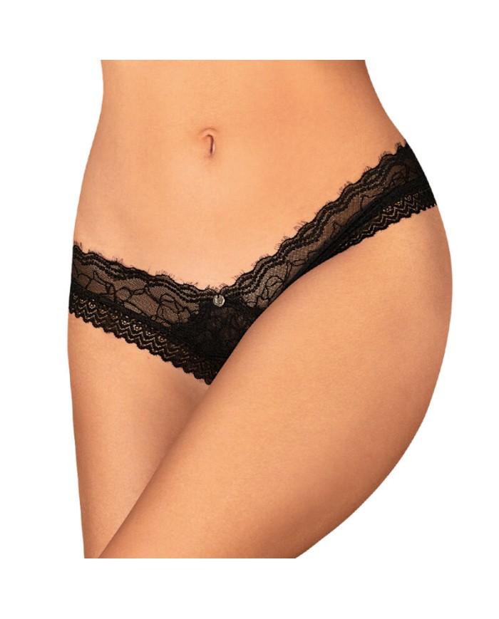 OBSESSIVE MEDILLA TANGA CROTCHLESS XS S