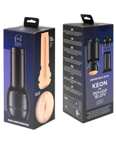 KIIROO FEEL STROKER GENERIC PALE POWERBLOW COMPATIBLE KIIROO FEEL STROKER GENERIC PALE POWERBLOW COMPATIBLE