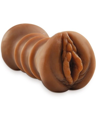 FETISH FANTASY EXTREME MASTURBADOR REALISTICO DOBLE ENTRADA VAGINA ANO MARRON