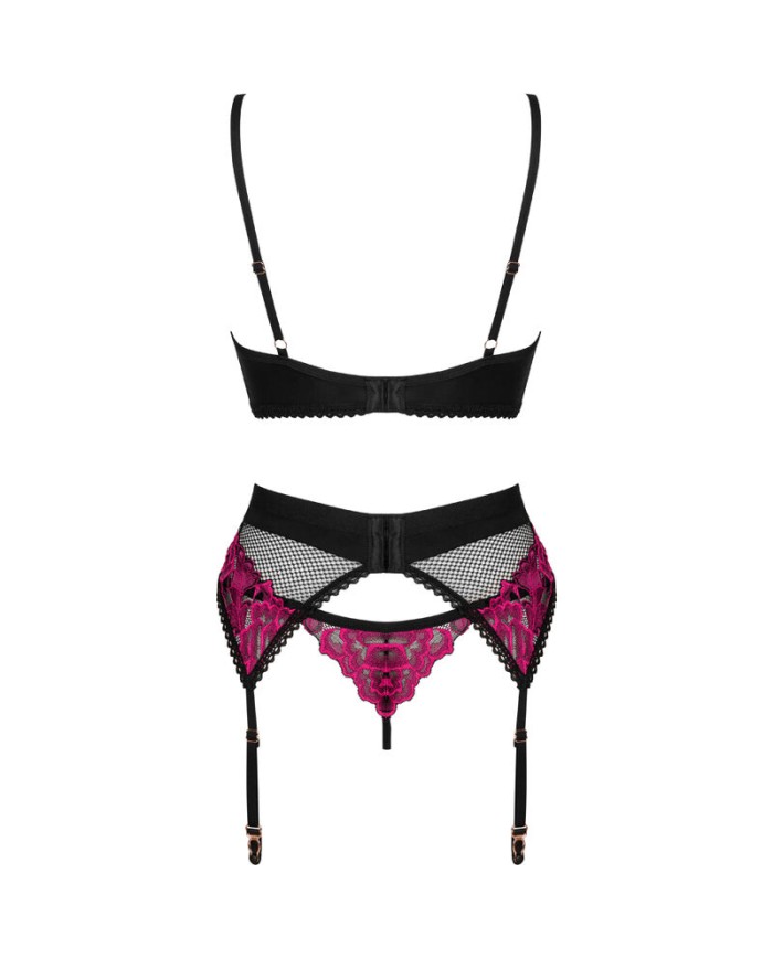 OBSESSIVE ROSENTY SET TRES PIEZAS XS S