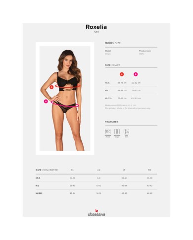 OBSESSIVE ROXELIA SET DOS PIEZAS XS S