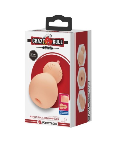 CRAZY BULL CALABASH MASTUBADOR EN FORMA DE PECHO CRAZY BULL CALABASH MASTUBADOR EN FORMA DE PECHO