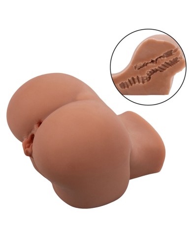 CALEXOTICS THE ROLLER BABE DOBLE MASTURBADOR REALISTICO NATURAL