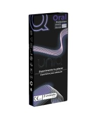 UNIQ ORAL MASK PRESERVATIVOS SIN LATEX 3 UNIDADES