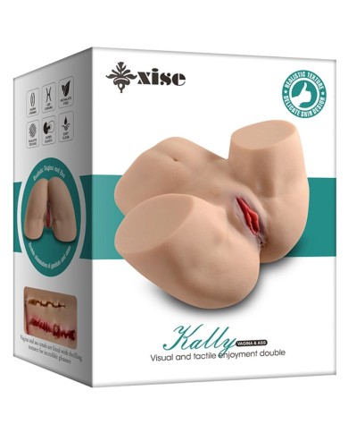 XISE KALLY MASTURBADOR VAGINA Y ANO REALISTICO MULTIPOSICION