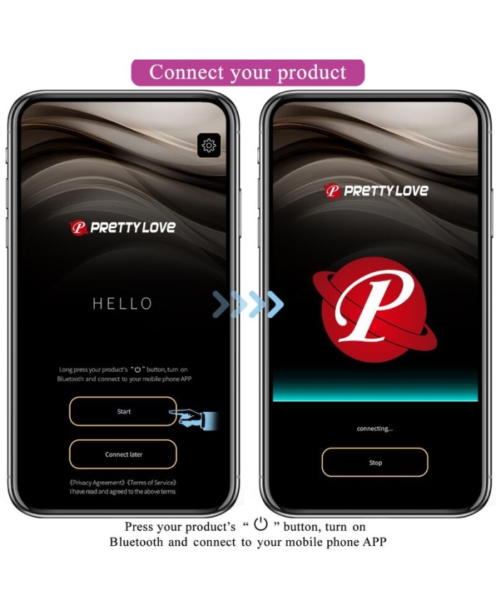 PRETTY LOVE HECTOR VIBRADOR ELECTROSHOCK APP GRATUITA VIOLETA