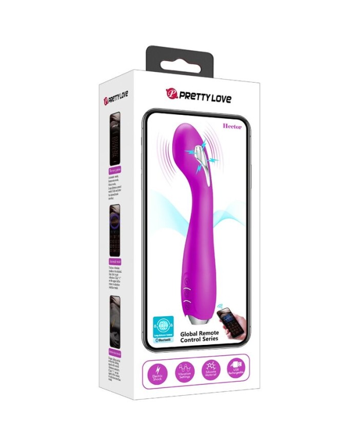 PRETTY LOVE HECTOR VIBRADOR ELECTROSHOCK APP GRATUITA VIOLETA