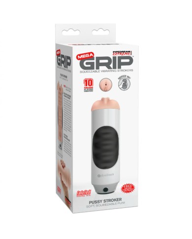 EXTREME TOYZ PIPEDREAM MEGA GRIP VAGINA MASTURBADOR VIBRADOR EXTREME TOYZ PIPEDREAM MEGA GRIP VAGINA MASTURBADOR VIBRADOR