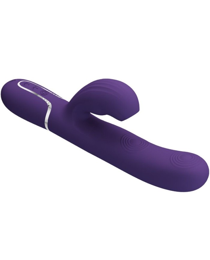 PRETTY LOVE PERLITA VIBRADOR PUNTO G 3 EN 1 MULTIFUNCIoN MORADO