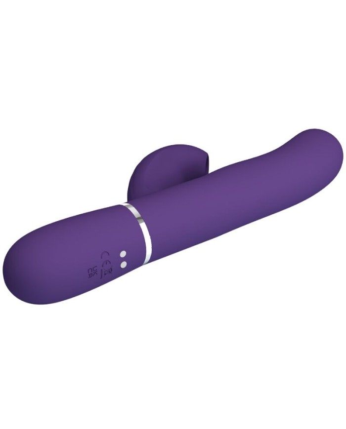 PRETTY LOVE PERLITA VIBRADOR PUNTO G 3 EN 1 MULTIFUNCIoN MORADO