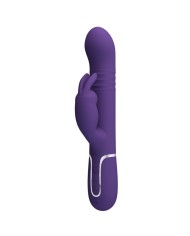 PRETTY LOVE COALE VIBRADOR RABBIT 4 EN 1 MORADO