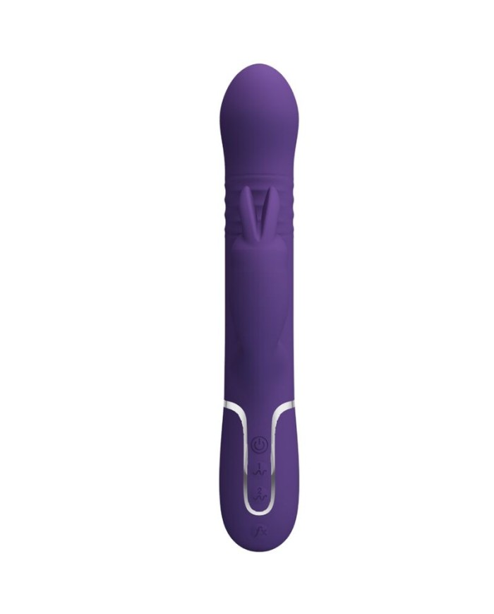 PRETTY LOVE COALE VIBRADOR RABBIT 4 EN 1 MORADO