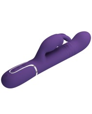 PRETTY LOVE COALE VIBRADOR RABBIT 4 EN 1 MORADO