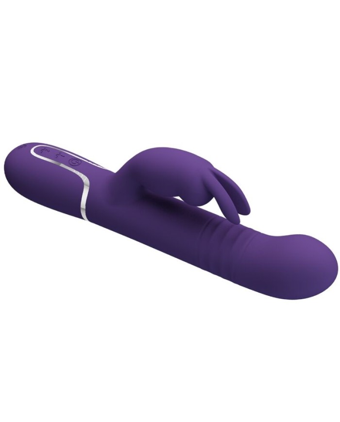 PRETTY LOVE COALE VIBRADOR RABBIT 4 EN 1 MORADO