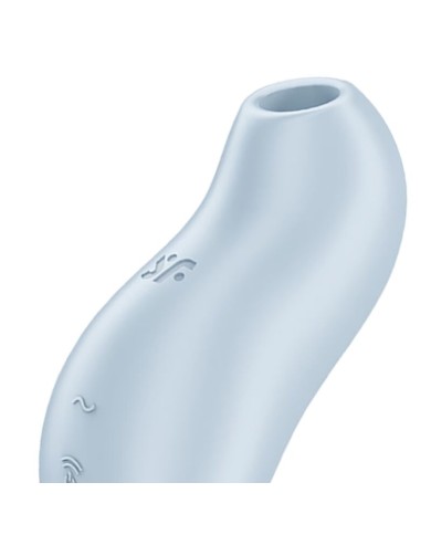 SATISFYER POCKET PRO 1 ESTIMULADOR CLiTORIS AZUL CLARO