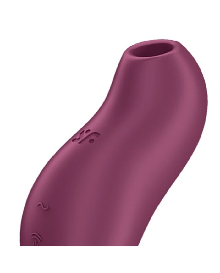 SATISFYER POCKET PRO 1 ESTIMULADOR CLiTORIS GRANATE