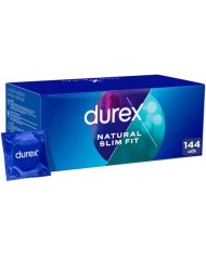 DUREX NATURAL SLIM FIT BASIC 144 UNIDADES