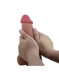 PRETTY LOVE SLIDING SKIN SERIES DILDO REALiSTICO CON VENTOSA PIEL DESLIZANTE MULATO 234 CM