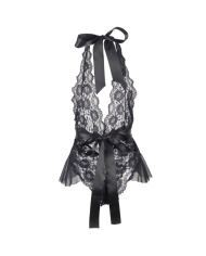 QUEEN LINGERIE TEDDY ESCOTADO DE ENCAJES L XL