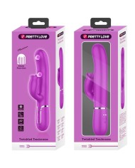 PRETTY LOVE VIBRADOR RABBIT CON LICKING FUCSIA