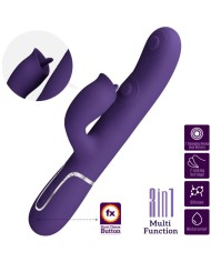 PRETTY LOVE VIBRADOR RABBIT CON LICKING MORADO