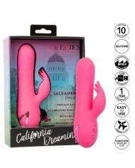 CALEXOTICS SACRAMENTO SWEETIE VIBRADOR RABBIT ROSA BY CALIFORNIA DREAMING