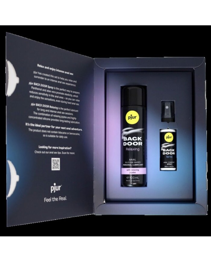 PJUR BACK DOOR SET DE LUBRICANTE ANAL Y SPRAY