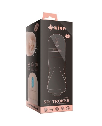 XISE SUCTROKER V20 I MASTURBADOR BOCA CON VIBRACION XISE SUCTROKER V20 I MASTURBADOR BOCA CON VIBRACION