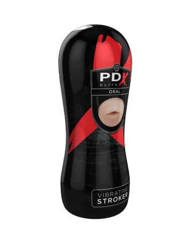 PDX ELITE MASTURBADOR CON VIBRACION BOCA PDX ELITE MASTURBADOR CON VIBRACION BOCA
