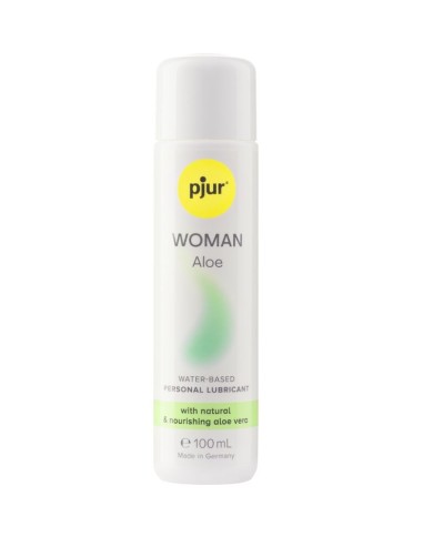 PJUR WOMAN ALOE LUBRICANTE BASE AGUA 100 ML